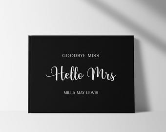 Bachelorette Guest Book | Bridal Shower Keepsake | Bridal Shower Guest Book | Advice for the Bride | Bride to Be | Bridal Shower Gift