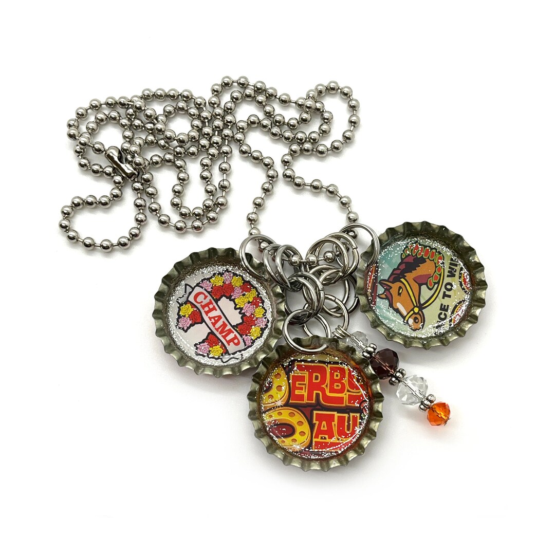 BINGO Derby Day Horse Race Themed Bingo Pull Tab Ticket Necklace OR Keychain You Choose Etsy