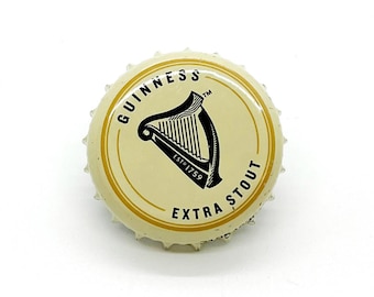 Guinness Bottle Cap Hat Pin: Western Cowboy Hat Accessory