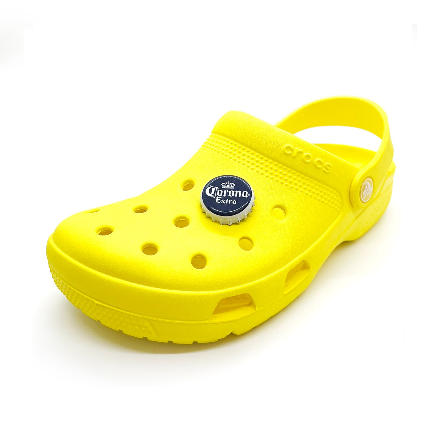 Corona Extra Beer Bottlecap Shoe Charm for Foam Clog Sandals - Etsy