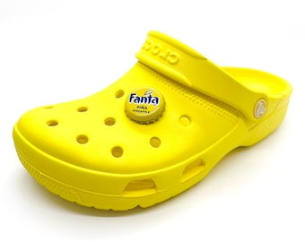 Fanta Pineapple Bottlecap Shoe Charm for Foam Clog Sandals