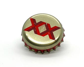 Dos Equis Bottle Cap Hat Pin: Western Style