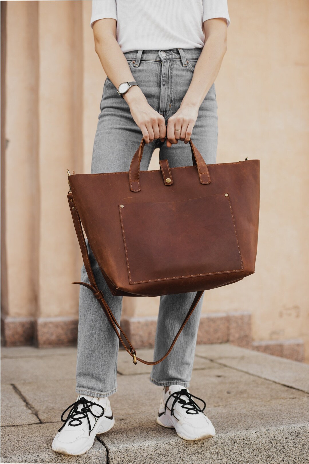 Work Laptop Tote Briefcase for Women Large Computer Bag Etsy