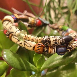 Unisex Adjustable Bohemian Tribal Wrap Bracelet