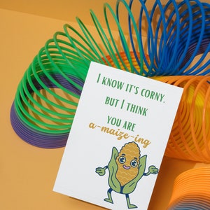 Corny Valentines Day Card Descarga Digital