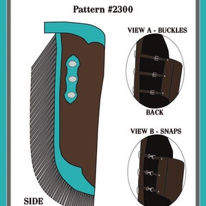2300 PRINTED - Misses - Chinks pattern by ShowClothesUnlimited