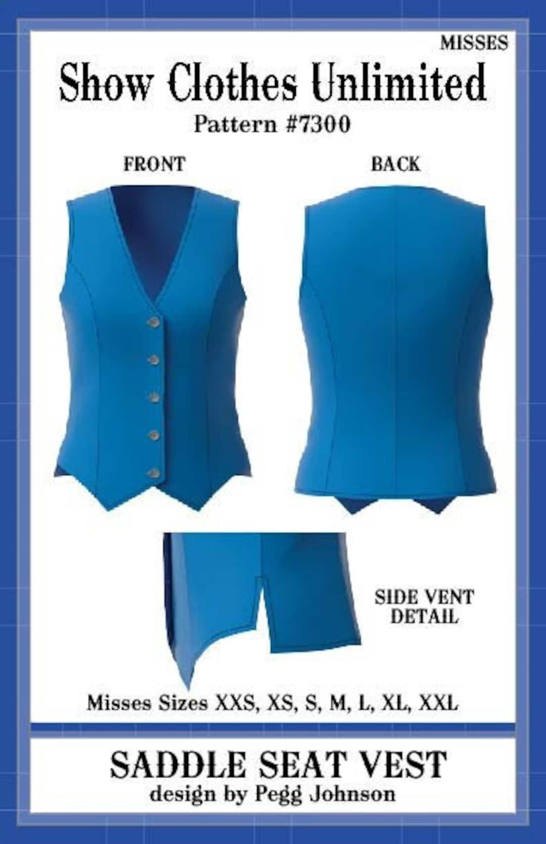 What a beautiful custom suit for the blue ribbon winner