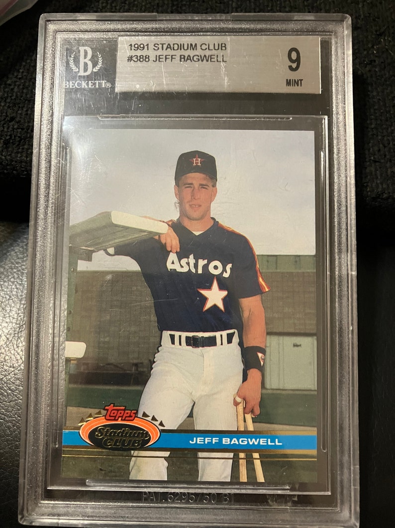 Jeff Bagwell Rookie Card Grade 9 - lavozdelcampo.com.mx