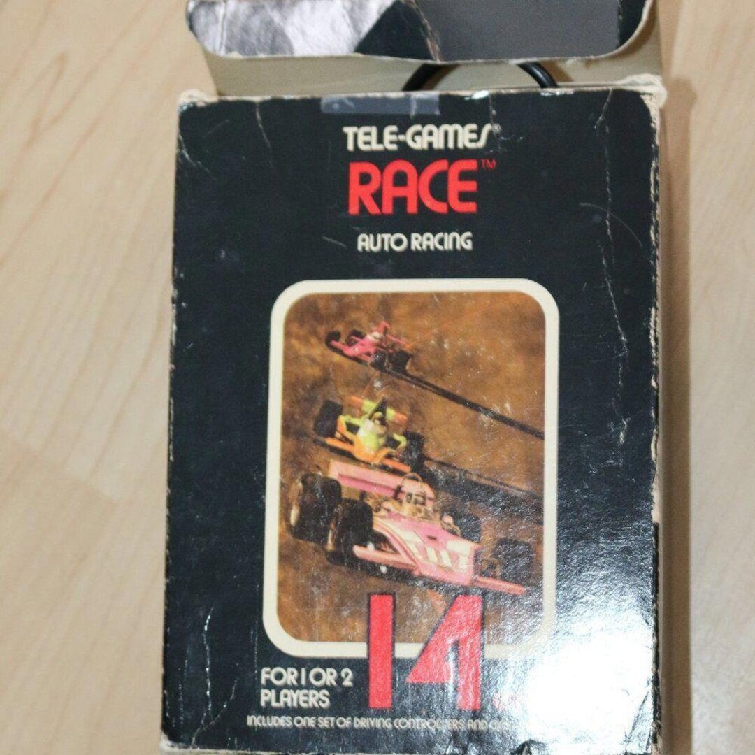 Race Pak Atari 2600 Big Box W/ Video Touch Pad Vintage Video Etsy