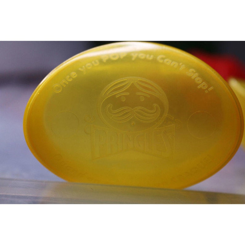 Pringle Potato Chip Holders Container Travel Lunch Box to Go