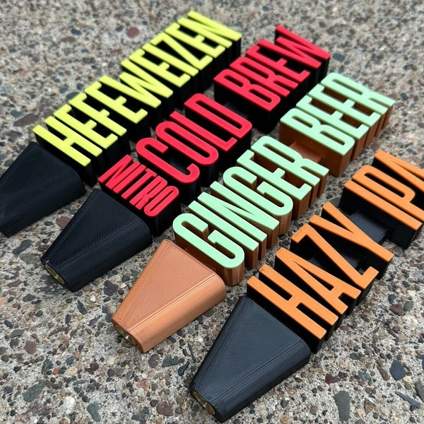 Custom Tap Handle - High Contrast - Any Color Combination