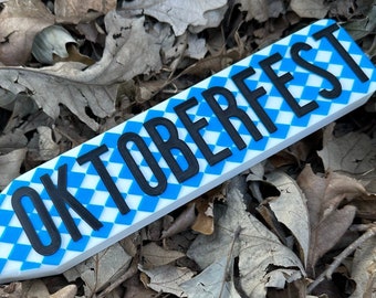 Oktoberfest Beer Tap Handle