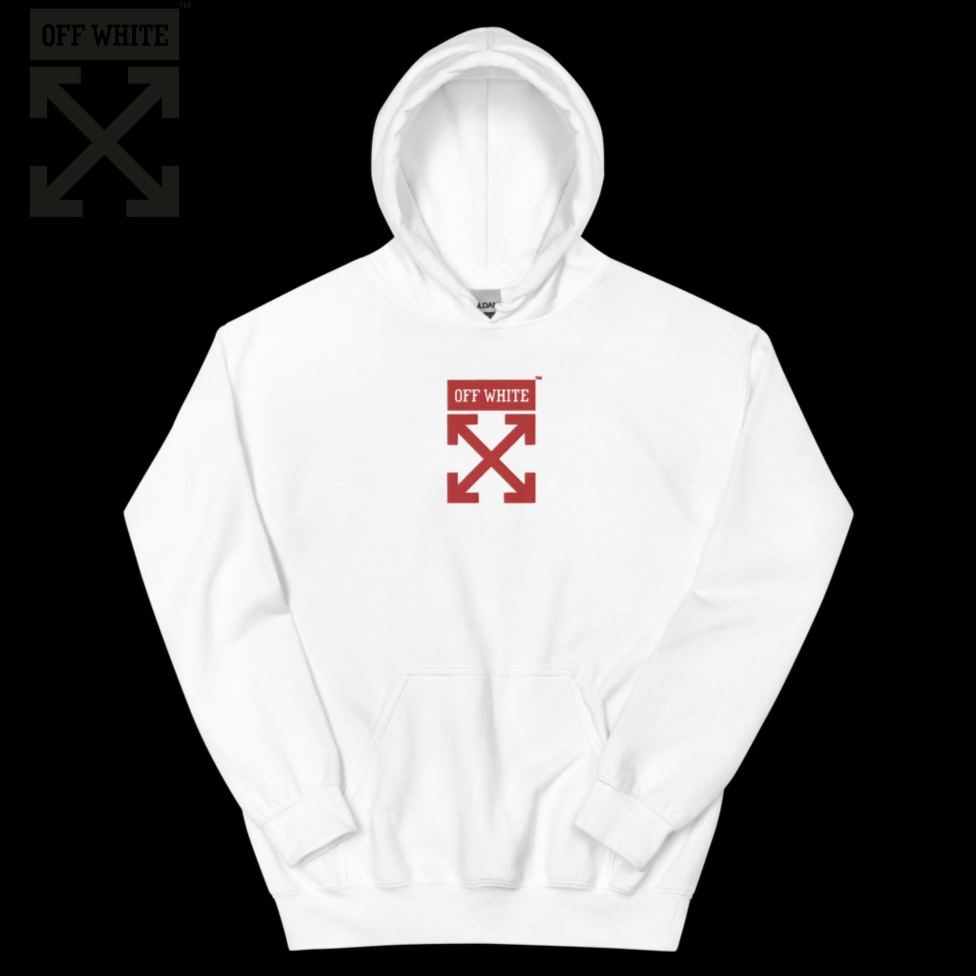 Off White Hoodie - Etsy