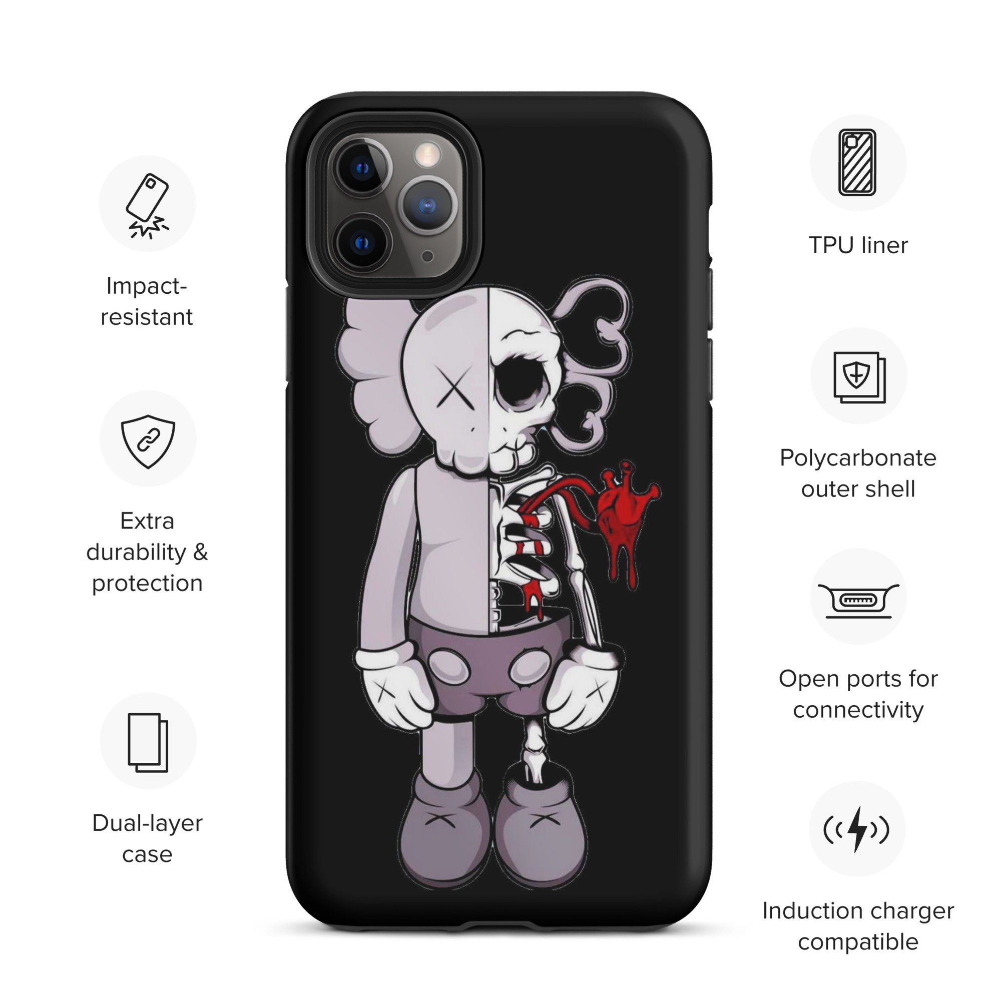 Kaws Iphone Case - Etsy il fullxfull.4264557089 9oak