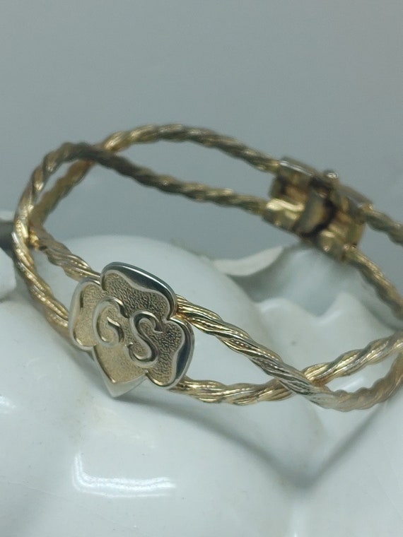 vintage gold girl scout Gem