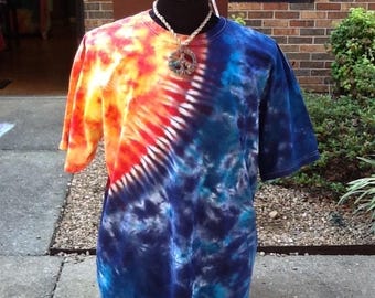 Solar Tie-Dye T-Shirt, Unisex Gildan Cotton Tee