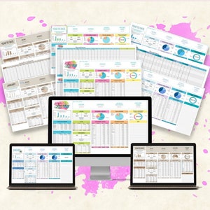 Home Monthly Budget Spreadsheet, Google Sheets Budget Template, Income and Expense Tracker Spreadsheet, Small Business Expense, Google Sheet