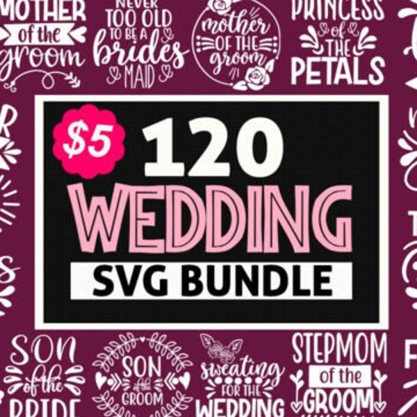 Wedding Designs for Mugs tees etc, SVG Bundle, Crafting, DIY Designs, Creative Projects, trendy svg, marriage ceremony, bride and groom svg