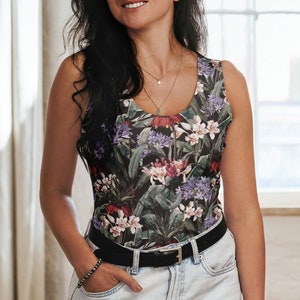 Jungle Flowers Tank Top