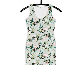 Spring Lilies Fitted Dress