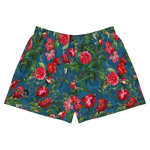 Rose Garden Athletic Shorts