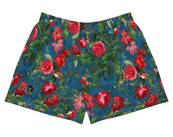 Rose Garden Athletic Shorts