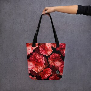 Peonies Tote
