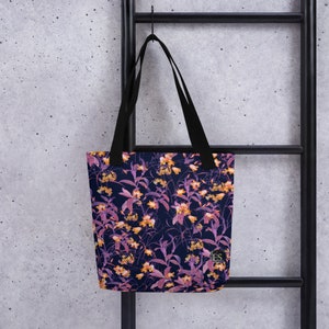 Bellflowers Canvas Tote Bag