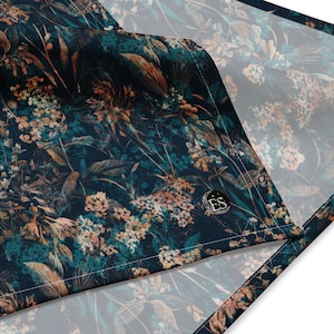 Royal Floral Bandana