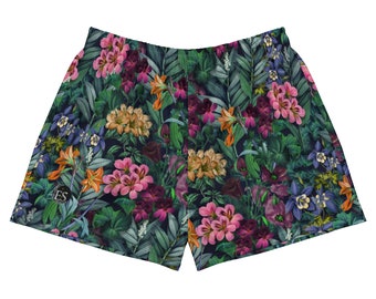 Night Garden Athletic Shorts