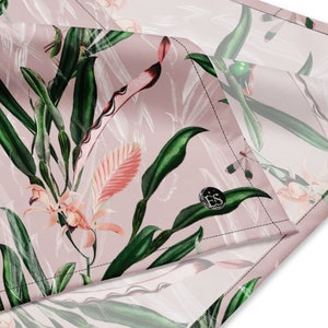 Pink Dragonflowers Bandana