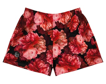 Peonies Athletic Shorts