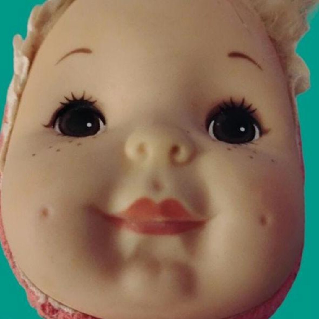 Bambola Vintage IDEAL Blinking Eyes Tippy Tumbles - Happy &amp; Joy Box - Anni 70