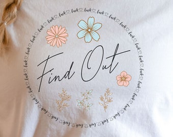 F Around and Find Out Shirt | FAFO tshirt | Sassy quote shirt | Snarky girl flower shirt | Dark humor tee, Rude quote t-shirt, sarcastic tee