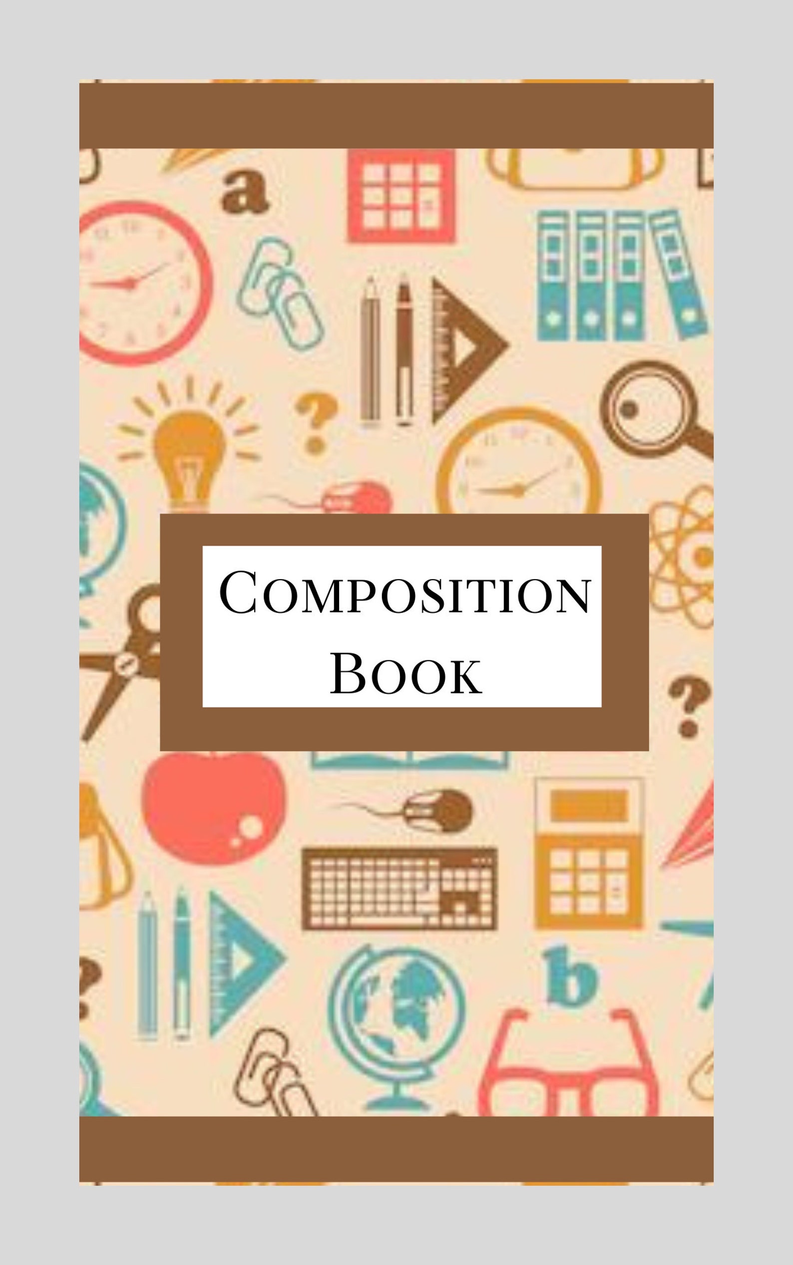 Printable and Digital Notebook Cover Art Etsy