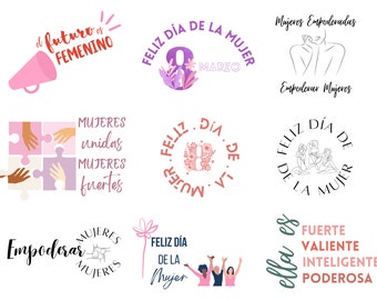 国際女性デー SVG バンドル: スペイン風デザイン (デジタルダウンロード)