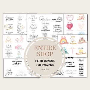 Frases religiosas svg Bundle, Versiculo biblico svg, Frases biblicas svg, Bible verse Spanish svg, Frases cristianas svg, Bible verse svg