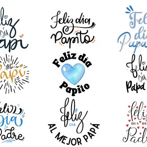 Dad svg bundle, Papá svg bundle, Papi svg, Father's day svg, Feliz día del padre svg, Familia svg bundle, Fathers day in spanish svg