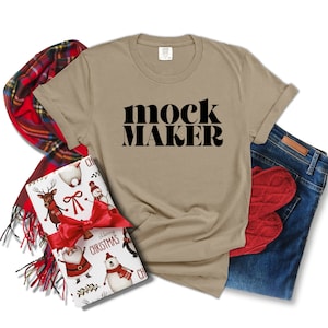 Comfort Colors 1717 Khaki Shirt Mockup, Comfort Farben Khaki Kurzarm Shirt Mockup, Comfort Colors Khaki 1717 Flat Lay Mockup, Weihnachten