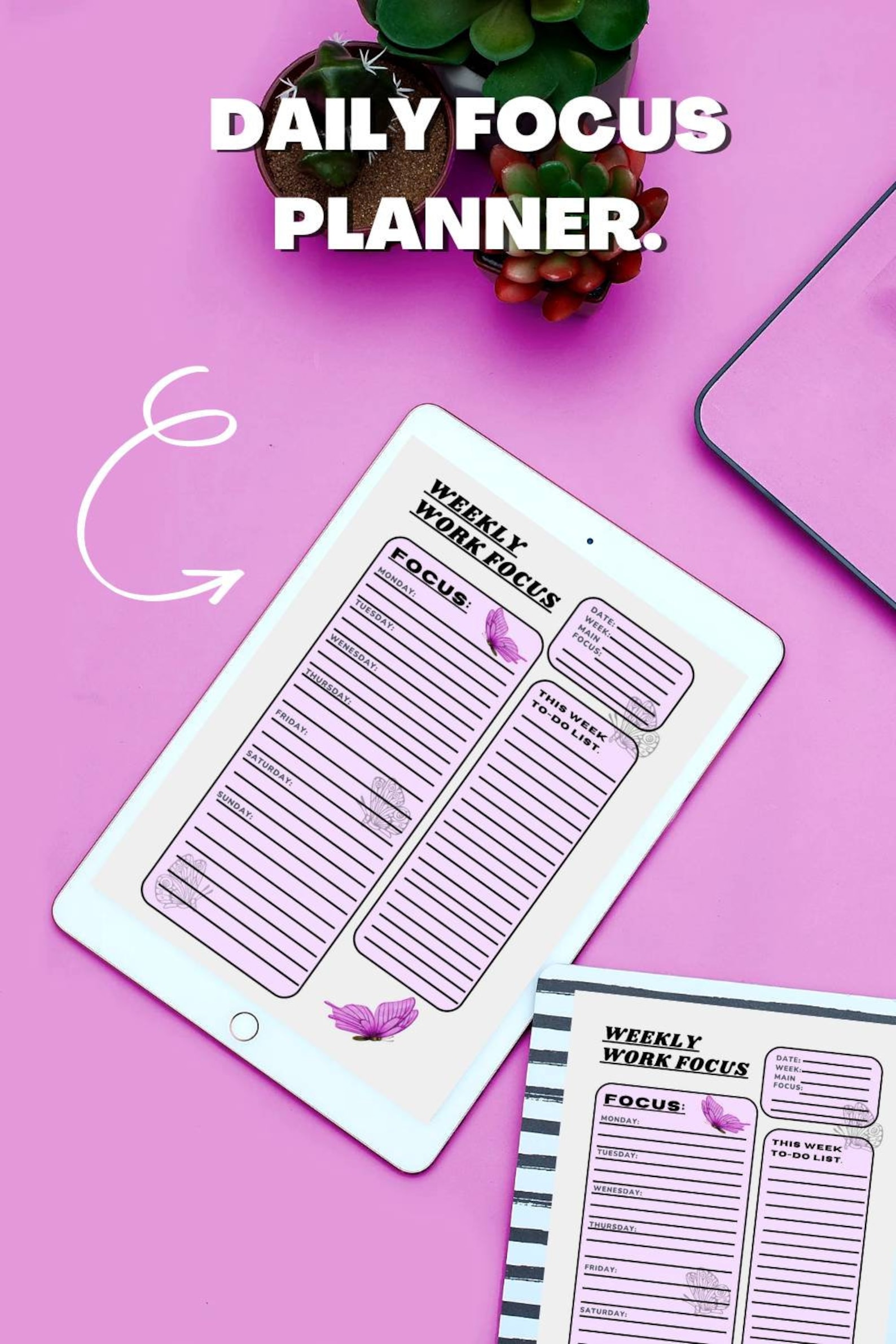 To do list printable daily to do list etsy