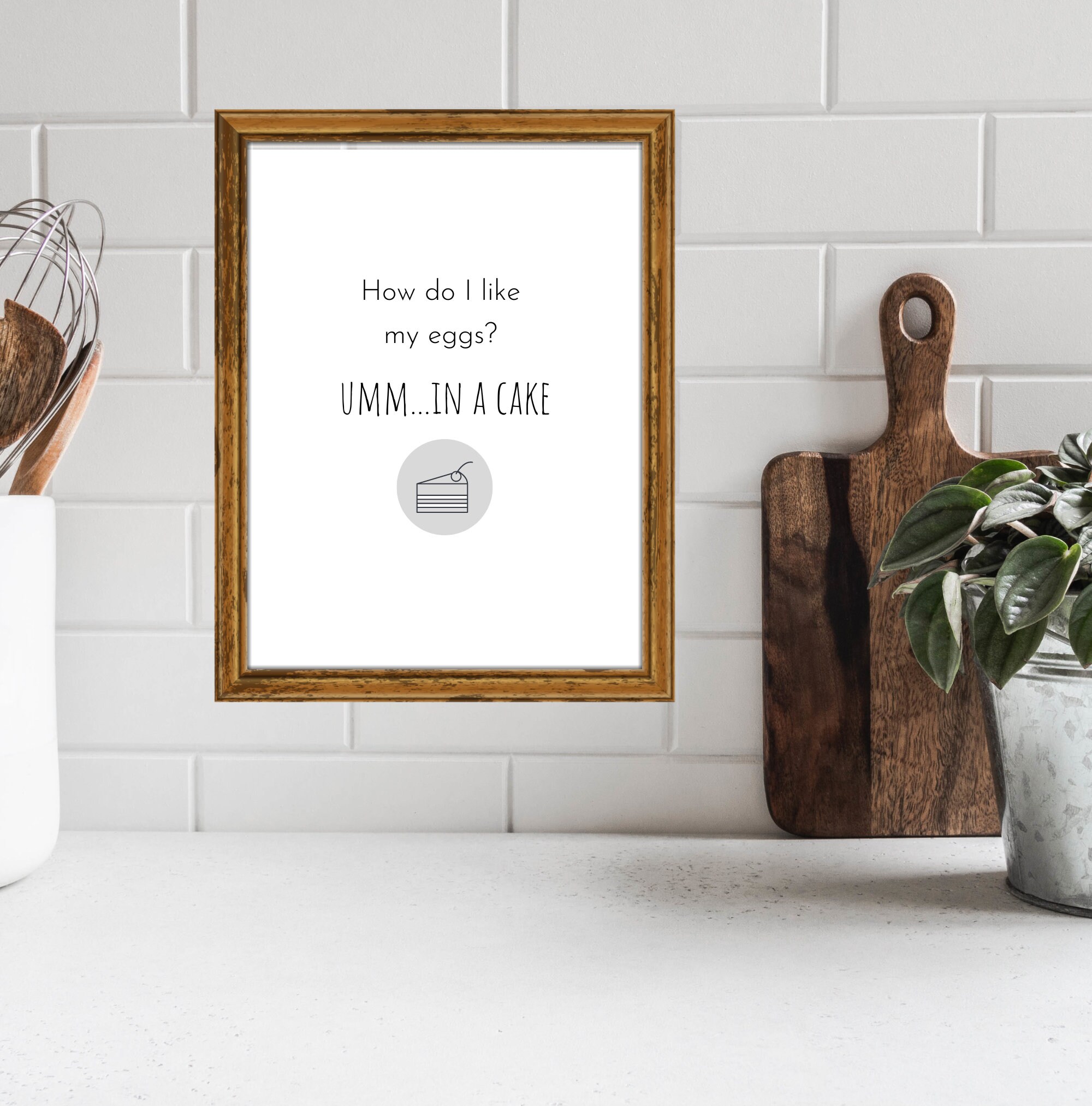 Funny Kitchen Signs, Printable Wall Decor, Kitchen Wall Art - Etsy