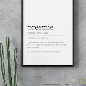 NICU Wall Art, Preemie