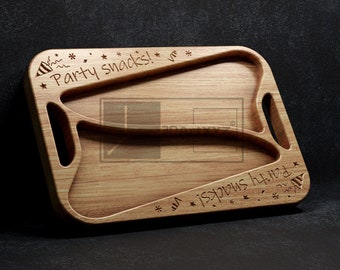 Party Tray - CNC-Dateien für Holz (svg, dxf, eps, ai, pdf)