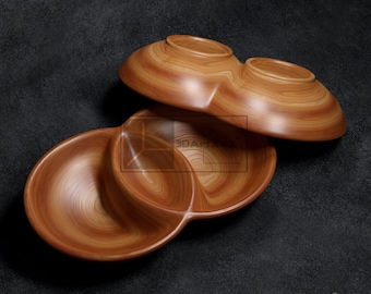 Circles Bowl - CNC Files for Wood (STL)