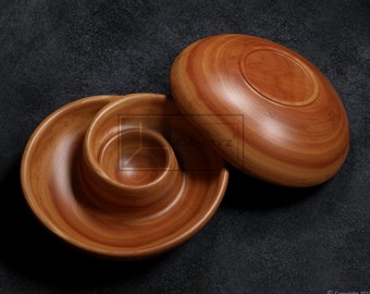 Spiral Bowl - CNC Files for Wood (STL)