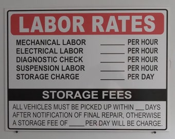Auto Repair Labor Rates