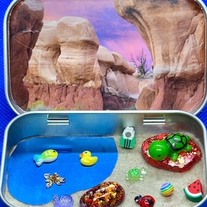 Pocket Pets – Domestic Animal Edition | Collectible Miniature Sensory Tin | Portable Travel Fidget turtle