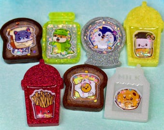 Liquid Motion Sensory Stone/ Kawaii Fidget