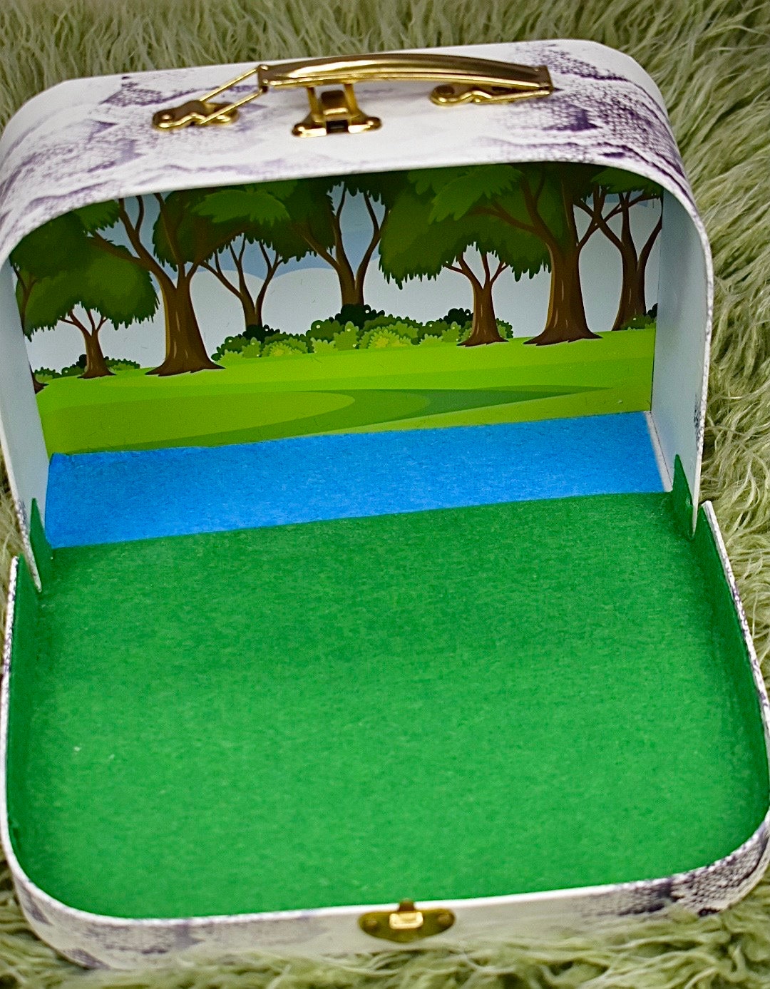 Jungle Suitcase Playset Etsy