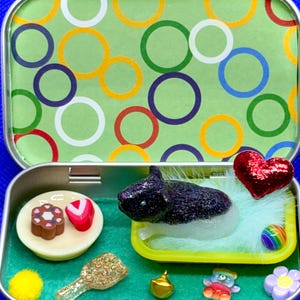 Pocket Pets – Domestic Animal Edition | Collectible Miniature Sensory Tin | Portable Travel Fidget guinea pig